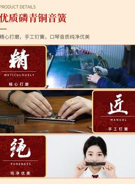 敦煌Ｄ240824孔复音口琴初学成人专业电商