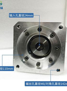 高减速比行星减速机HPN系列低噪音高扭矩圆柱齿轮减速机