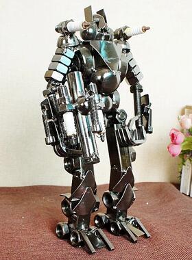 威震天机器人汽车金属工艺品家居摆件礼品Y系列大铁艺商务礼品