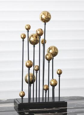 轻奢艺术气球群雕塑家居饰品客厅书房桌面玄关装饰样板房酒店摆件