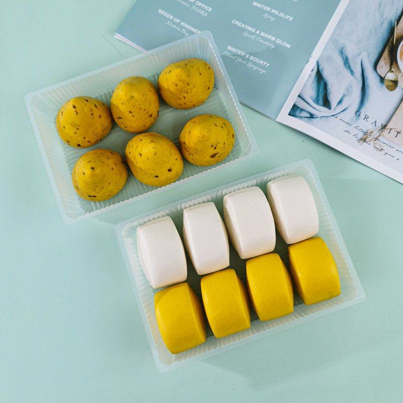 馒头包装盒一次性托盒包子花卷打包盒速冻锅贴塑料托盘方形糕点盒,淘宝优惠券,粉丝福利购,淘宝优惠卷