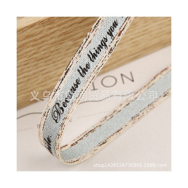 木纹英文字母织带 发饰diy蝴蝶结饰品配件服装鞋帽花束礼盒包装带,淘宝优惠券,粉丝福利购,淘宝优惠卷