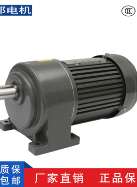 晟邦减速电机0.1KW-7.5KW立式卧式380v三相电机调速齿轮电机马达