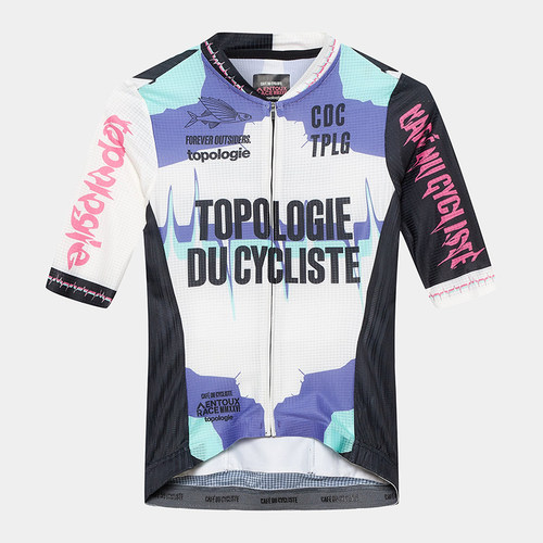 【新品】CDC X Topologie 联名款女短袖骑行服轻量竞速Bergida - 图3