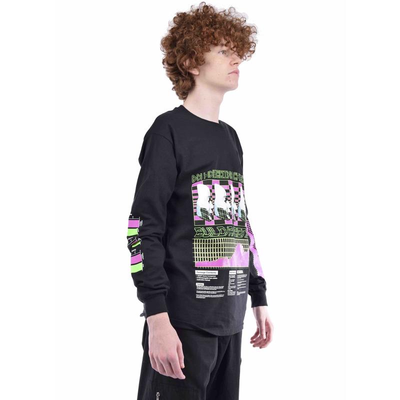 HALO Exclusive Uncertain Future Long Sleeve Tee Black-图1