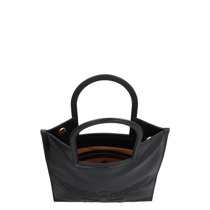 MCM AREN LEATHER TOTE - 图3