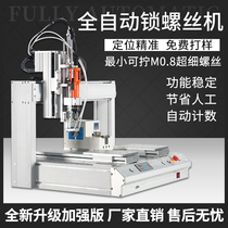 Fully automatic electric screw machine sending nail machine to be locked out screw feeder screwing mother machine machine double platform equipment