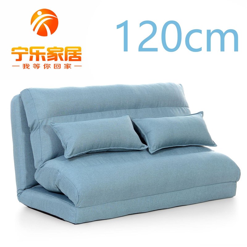 120cm宽 D1款 懒人沙发双人沙发懒人沙发榻榻米T地板多功能沙发床 - 图0