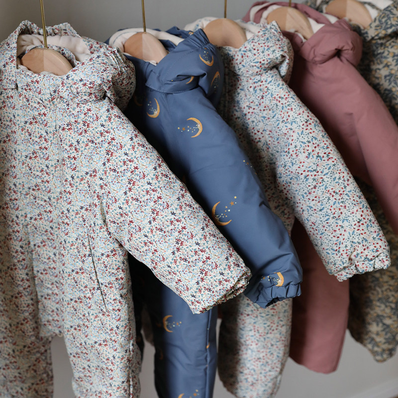 北欧风轻奢儿童滑雪服棉服连体冬装外出新款宝宝童装婴儿,淘宝优惠券,粉丝福利购,淘宝优惠卷