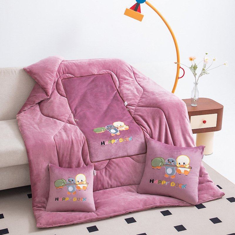 多功能二合一抱枕两被子两用加厚抱枕 车载靠枕靠垫被实用礼品,淘宝优惠券,粉丝福利购,淘宝优惠卷