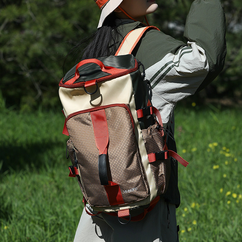 Travel bag large capacity waterproof dry and wet separation gym bag