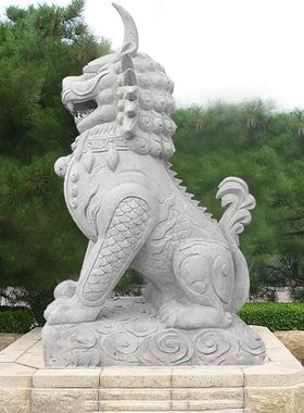 玻璃钢仿a铜獬豸法兽法治宪法文化主题雕塑铜雕独角兽雕像装饰摆