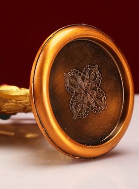 西藏式五妙欲f组合七珍合金八宝吉祥物集合金精品家居供品桌面摆