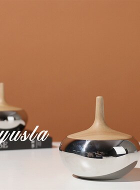 简约轻奢精致家居茶几不锈v钢糖果罐储物罐摆件家用干果罐软装饰