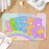 Care Bears special-shaped floor mats for bathroom, bedroom and home, cartoon soft rubber, non-slip and water-absorbent
