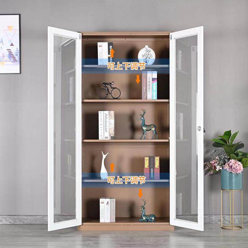 钢制窄边文件柜拆装办公室套色铁皮柜子加厚钢板档案柜资料柜矮柜,淘宝优惠券,粉丝福利购,淘宝优惠卷