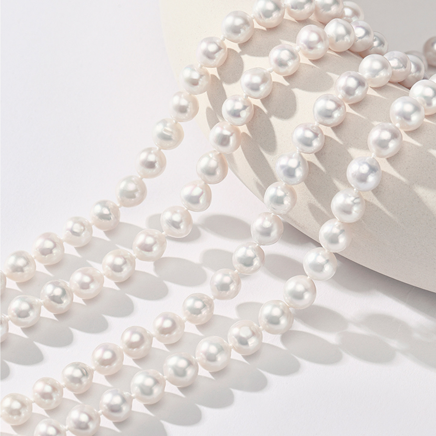 老凤祥淡水珍珠满串项链冬季双层毛衣链颈链女正品轻奢新年礼物,淘宝优惠券,粉丝福利购,淘宝优惠卷