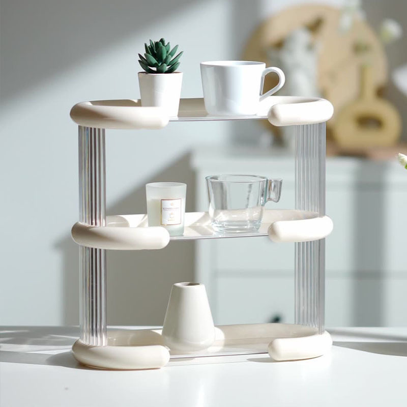 摩卡壶置物架 轻奢水杯茶水间放杯子整理架桌面双层马克杯收纳架,淘宝优惠券,粉丝福利购,淘宝优惠卷