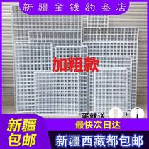 Xinjiang Tibet Network Mesh Iron Mesh Iron Online Goods White Supermarket Photo Wall Net Wire Grid Wire Grid Mesh Hanging Wall