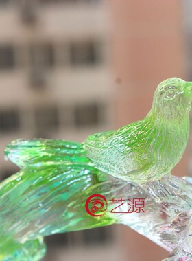 琉璃摆件创意家居饰品送闺蜜朋友同F事姐姐哥哥的结婚礼物欢喜壶