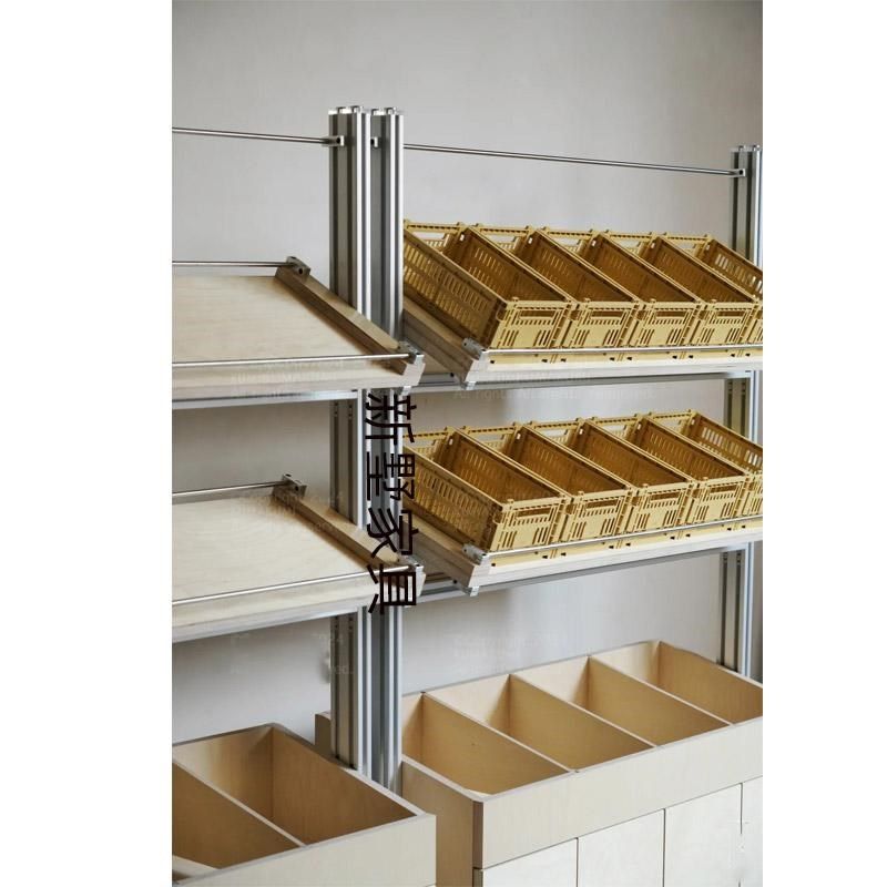 简约铝型材中岛货架陈列展示柜多C层海洋板隔断层架产品收纳置物,淘宝优惠券,粉丝福利购,淘宝优惠卷