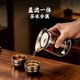 ຈອກ titanium ບໍລິສຸດນ້ໍາຊາແຍກຕ່າງຫາກຕ້ານການ scalding ຊຸດຊາ Portable