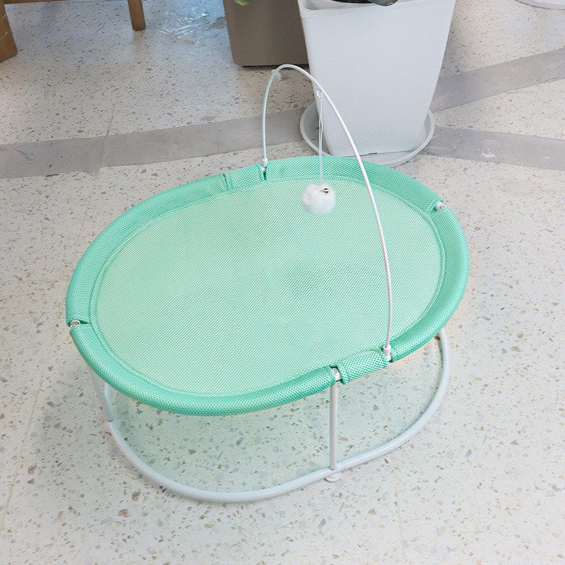 夏季新款猫窝猫床离地q防潮透气网布吊篮可拆洗宠物猫咪床铁架床,淘宝优惠券,粉丝福利购,淘宝优惠卷