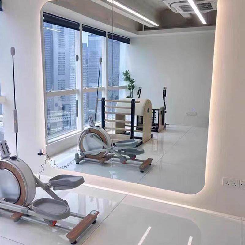 舞蹈镜子贴墙玻璃定制大整面舞蹈房家用全身教室跳舞健身LED灯镜,淘宝优惠券,粉丝福利购,淘宝优惠卷