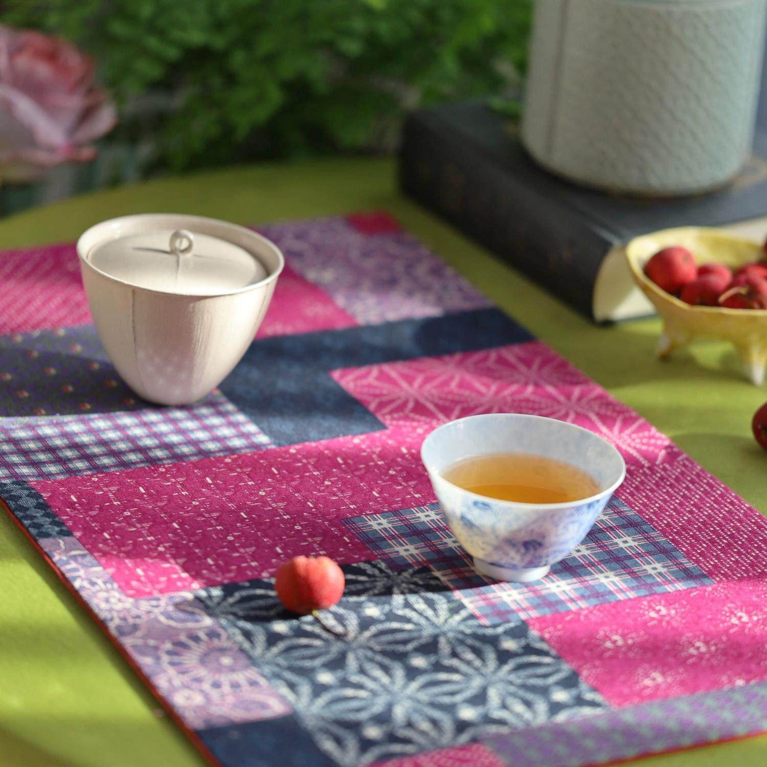 引之棉麻加厚印花茶席布艺桌旗吸水茶布茶杯垫禅意中式覆古民族风,淘宝优惠券,粉丝福利购,淘宝优惠卷