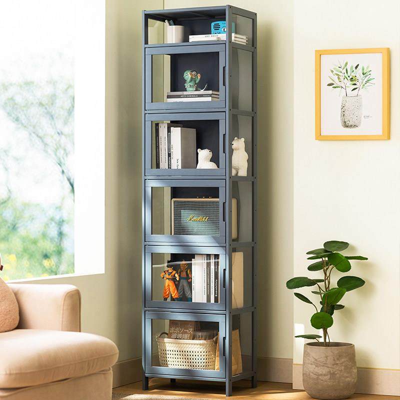 书架置物架落地书柜子儿童简易客厅家用收纳柜卧室收纳柜实木多层,淘宝优惠券,粉丝福利购,淘宝优惠卷