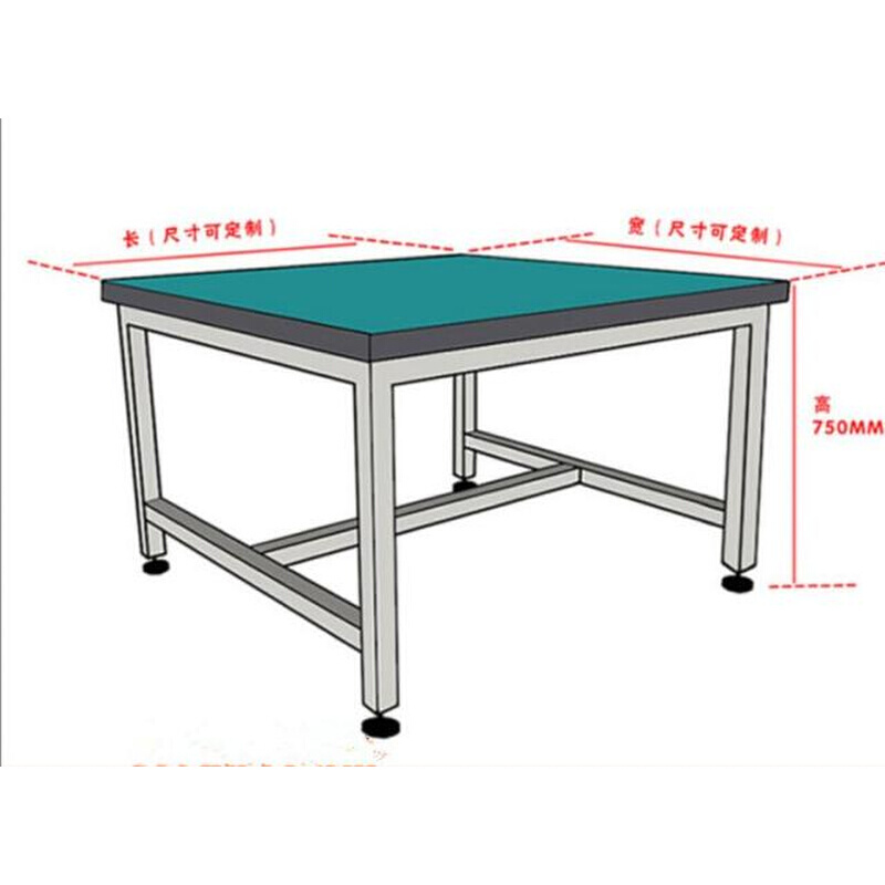 。防静电工作台车间流水线裁剪操作台电子维修台实验室装配桌打包 - 图1