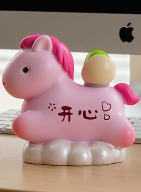 马年摆件装饰盲盒马上有福小礼物