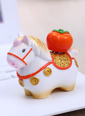 马年吉祥物工位桌面摆件伴手礼品