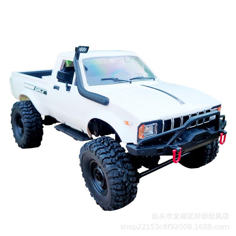 顽皮龙C24-1全比例皮卡四驱越野攀爬遥控车RC可改装儿童玩具 - 图2
