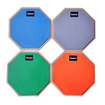 8 Inch Frame Subdrum Matt Drum Mat Beginner practice drum mat colored rubber face matt drum