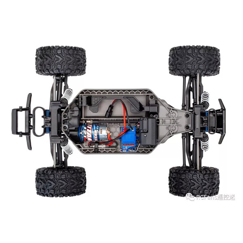 新款TRAXXAS Rustler 1/10四驱有刷低重心遥控电动越野车67064-1-图1