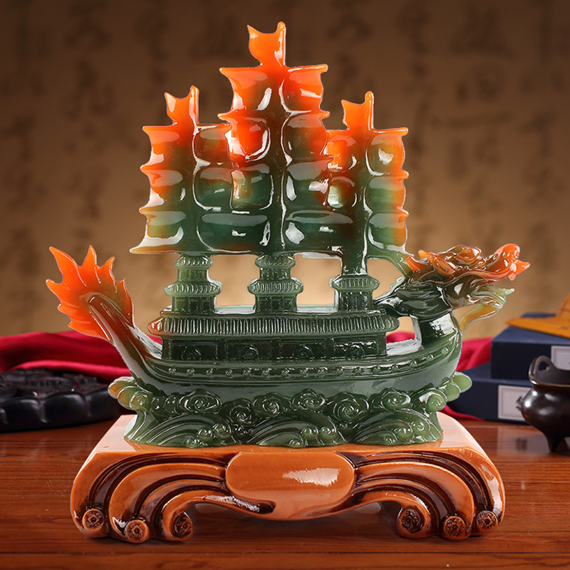 极速一帆风顺f船摆件办公室桌家居装饰品摆设客厅电视酒柜帆船工,淘宝优惠券,粉丝福利购,淘宝优惠卷