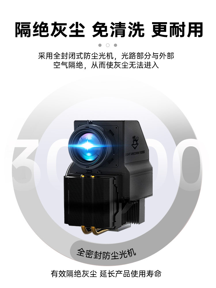 好视界Z1投影仪家用高清智能家庭影院wifi无线投墙上卧室看电影电视手机投影一体机便携学生卧室小型投影机-图3