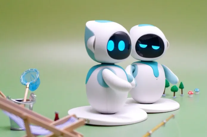 Eilik机器人智能情感互动ai益智电子玩具小型桌面宠物陪伴语音机 - 图0