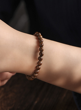 极速绿檀木手串学生手链檀香崖柏黑E檀金丝檀紫檀男女佛珠文玩盘