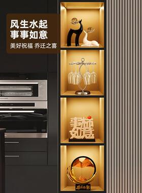 陶艺必富立马摆件，客厅博古架，酒柜装饰，办公室发财陈设，开启