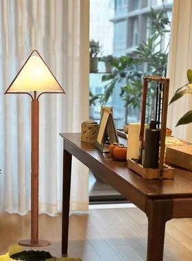 客厅Vintage中古风格复古丹麦设计风格樱桃木柚木美式卧室落地灯