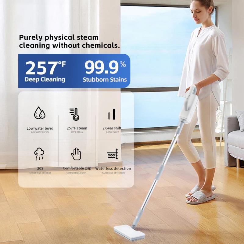 Household multifunctional electric steam mop high temperature steam cleaner handheld mop