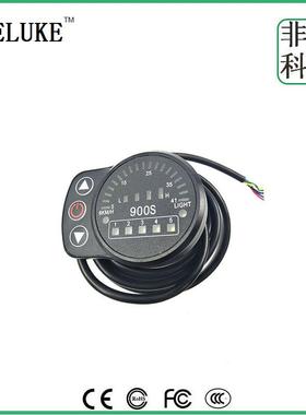 自行车雪地车改装后驱卡飞电动助力套件36V500W后货架锂电KT-900S