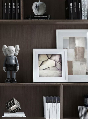 高档轻奢酒柜摆件套装客厅书柜玄B关电视柜样板房办公室家居软装