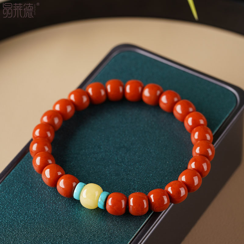 天然南红老型珠天然保真满色满肉手串色泽浓郁高端新款文玩手串,淘宝优惠券,粉丝福利购,淘宝优惠卷