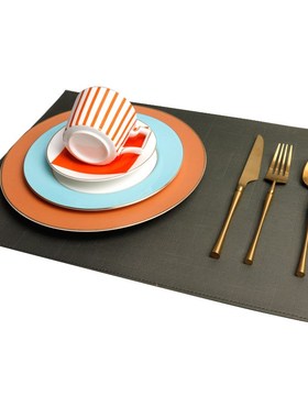 样板房西餐盘装饰品餐桌摆设x西餐具套装摆件陶瓷餐盘软装现代简