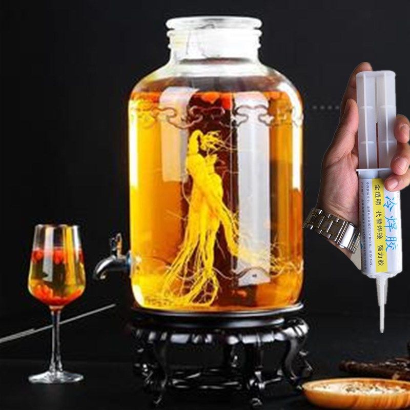 酒坛密封胶防漏气专用无机胶水y食品级无色无味制酒缸泡菜坛封口,淘宝优惠券,粉丝福利购,淘宝优惠卷