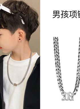 男童新款2024爆款hiphop儿童项链