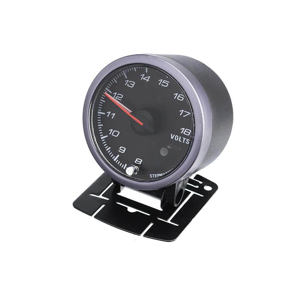 汽车改装电压表2寸12V60mm8-18通用螺旋外壳黑面电压表,淘宝优惠券,粉丝福利购,淘宝优惠卷